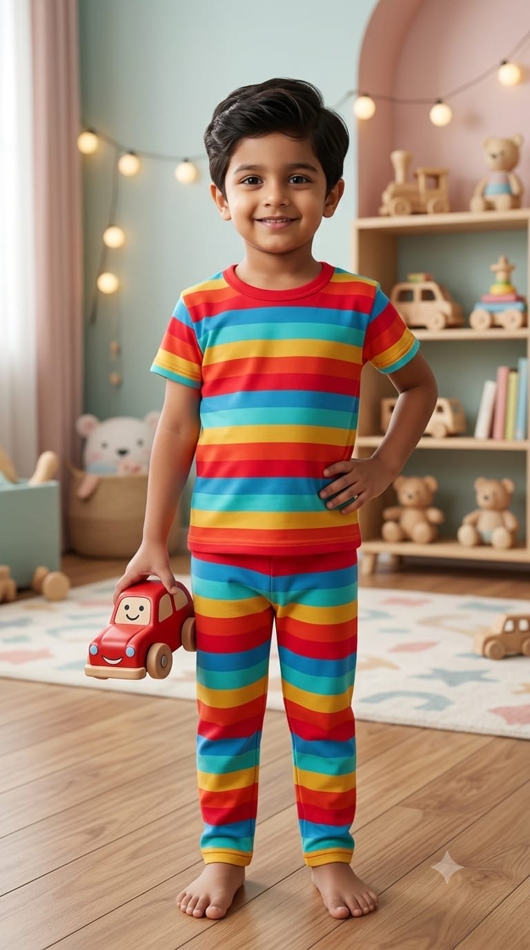 Stars Top & bottom Set (2-5 year)