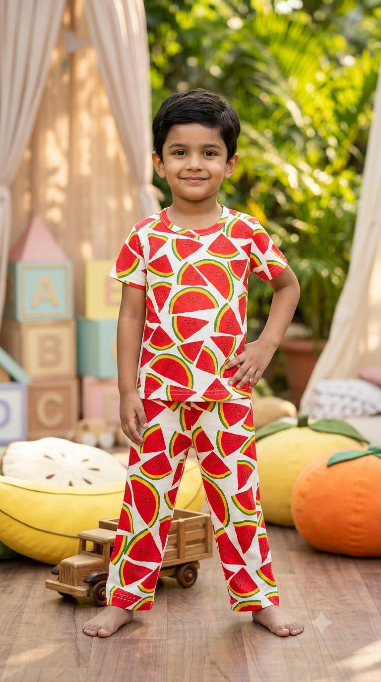 Watermelon Top & bottom Set (2-5 year)