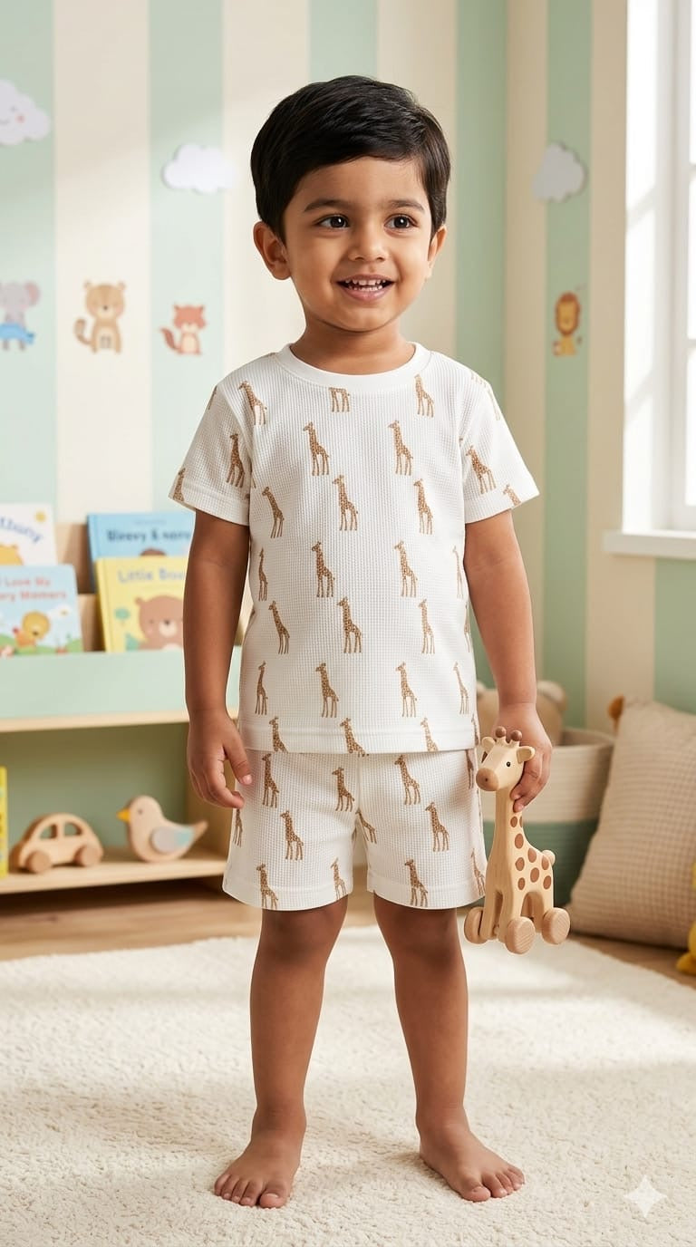 Giraffe short set (6 months-3 years)