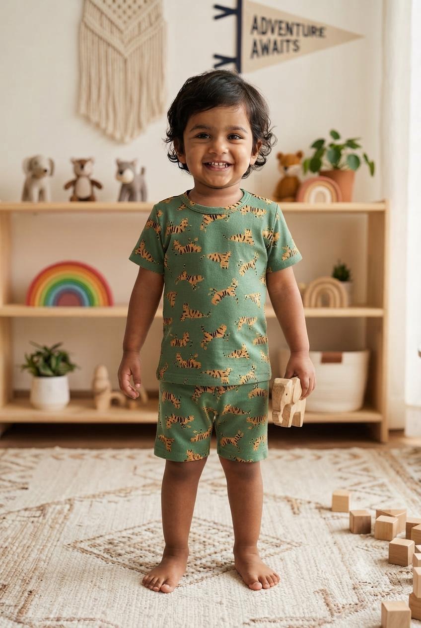 Tiger Short set (1-3 years)