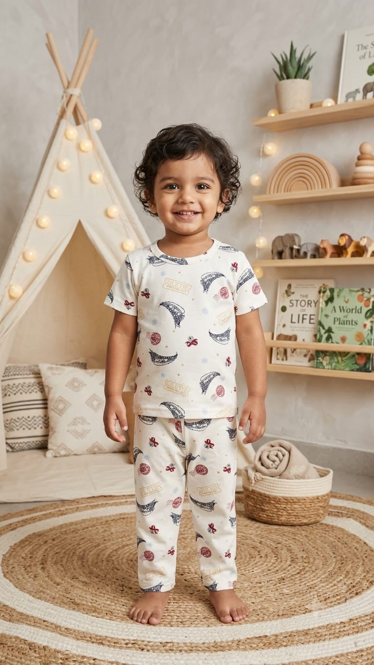 Moon Top & bottom set (6 months-3 years)