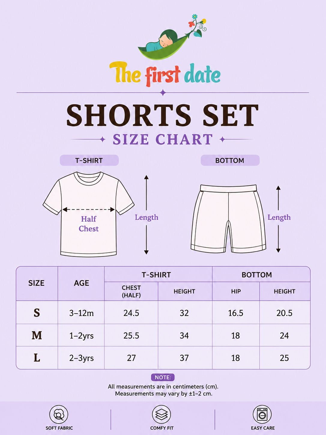Floral Short Set (1-3 year )