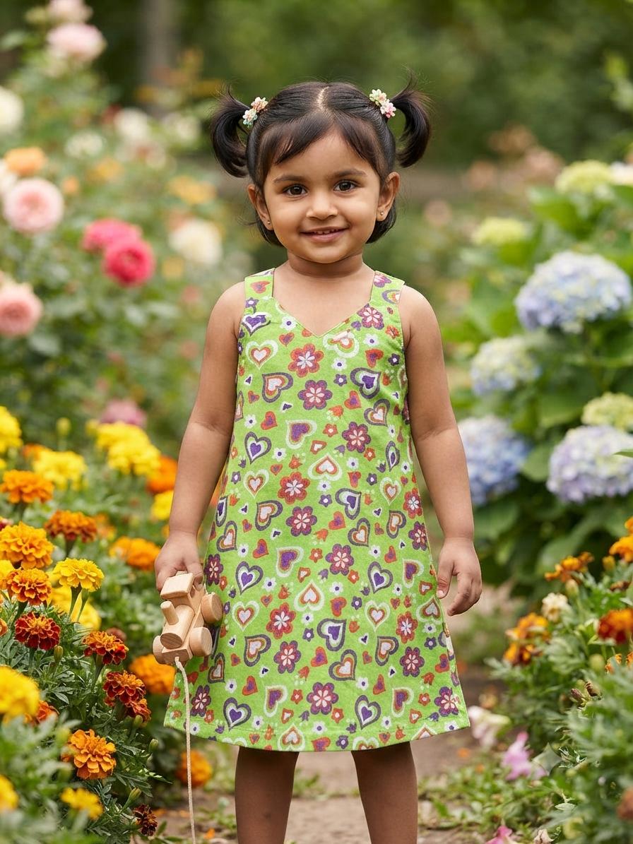 Assorted design –Frock Random Design – ₹89 -(2-3 year)