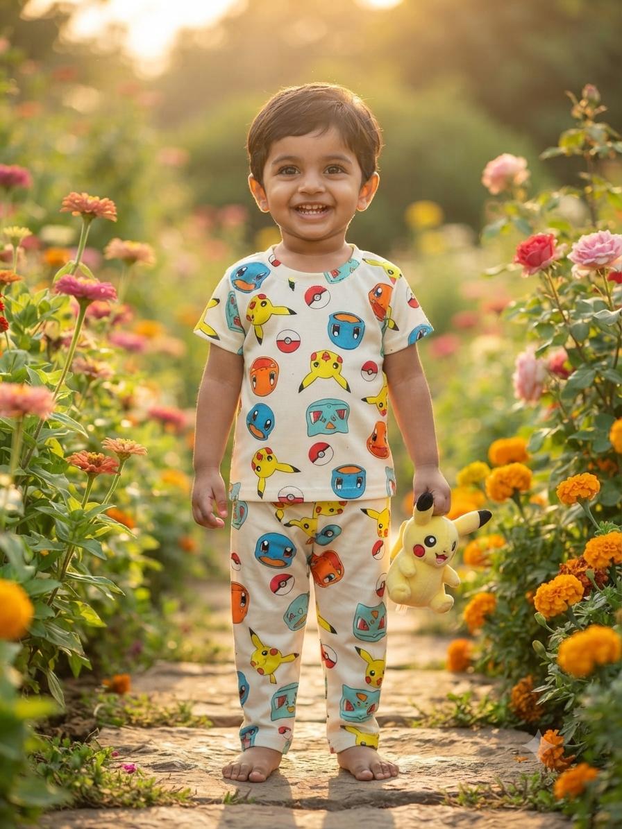 Pokemon TOP & BOTTOM set (6 months- 3 years)