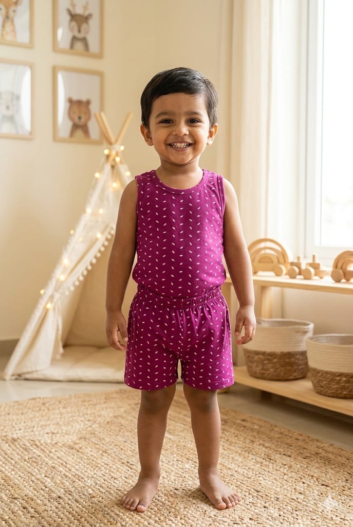 Pink short set (6 month-4 years) CodeAs