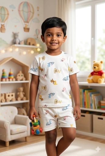 ALPHABET short set (6 months- 3 years)