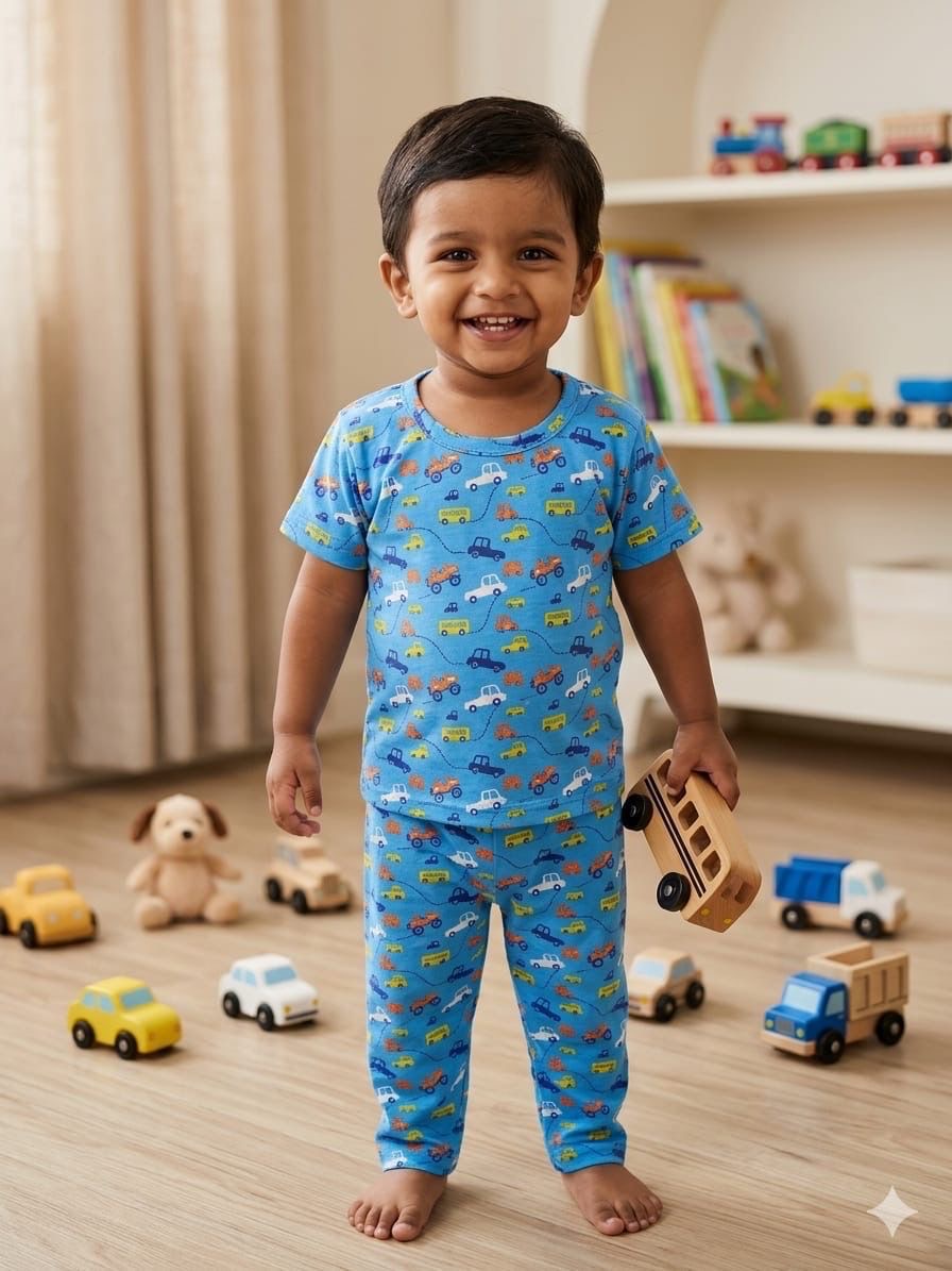 Cars Top & bottom set (1-2years)