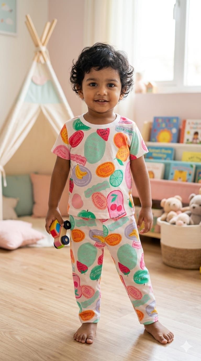 Fruits Top & bottom set (6 months-3 years)