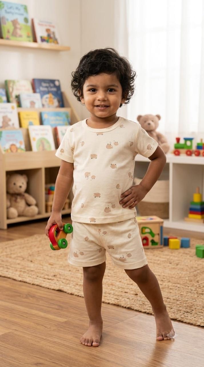 CreamShort set (1-2 year)