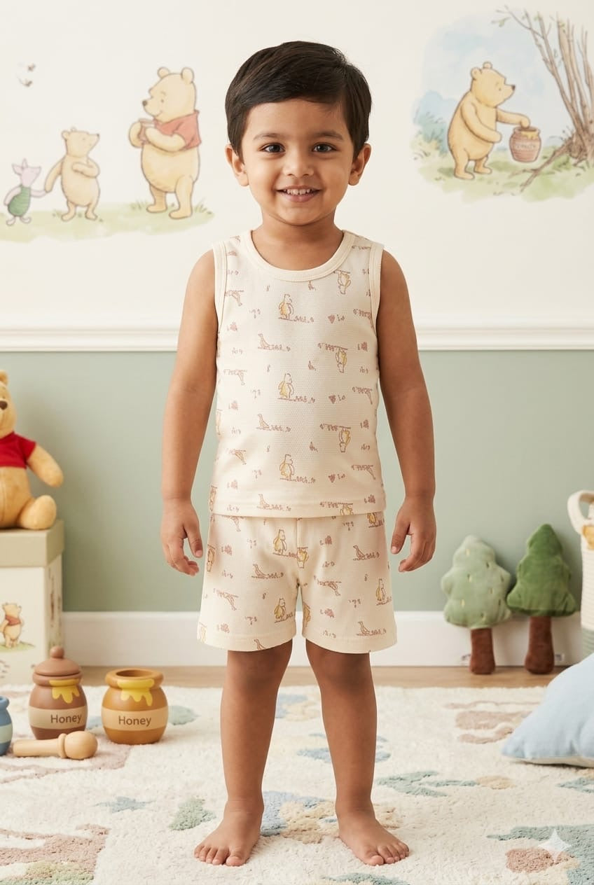 Pooh Short set (6 months- 3 years)