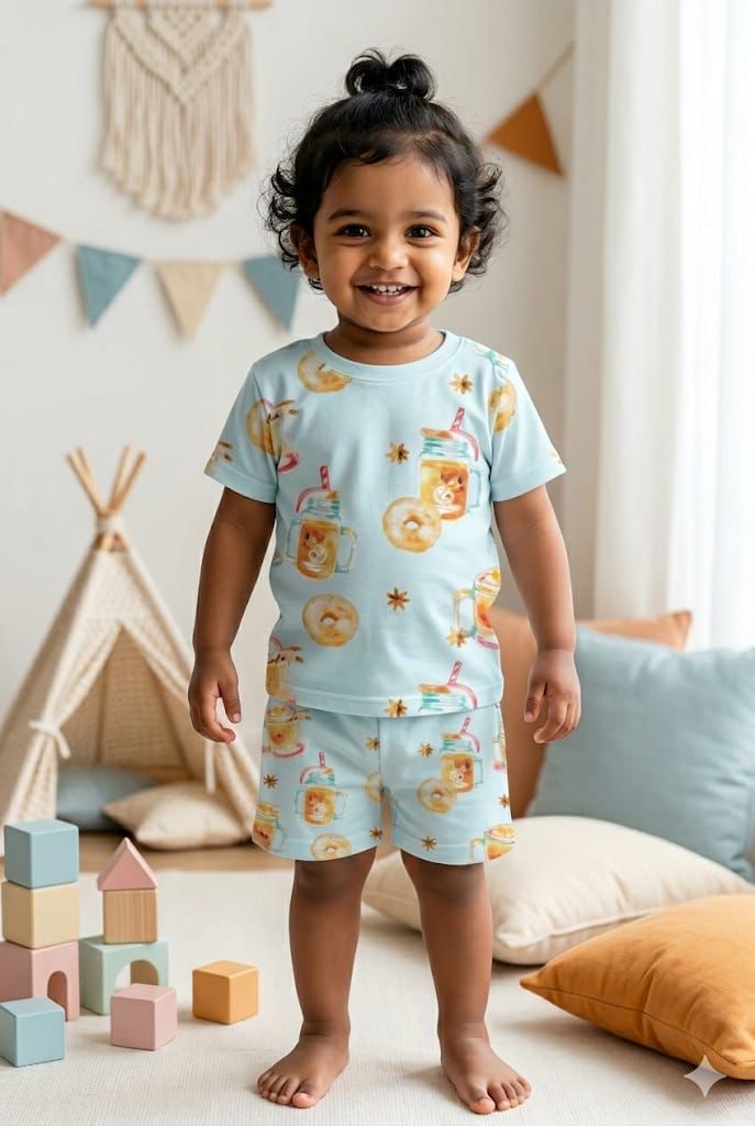 Break fast short set (1-3 years)