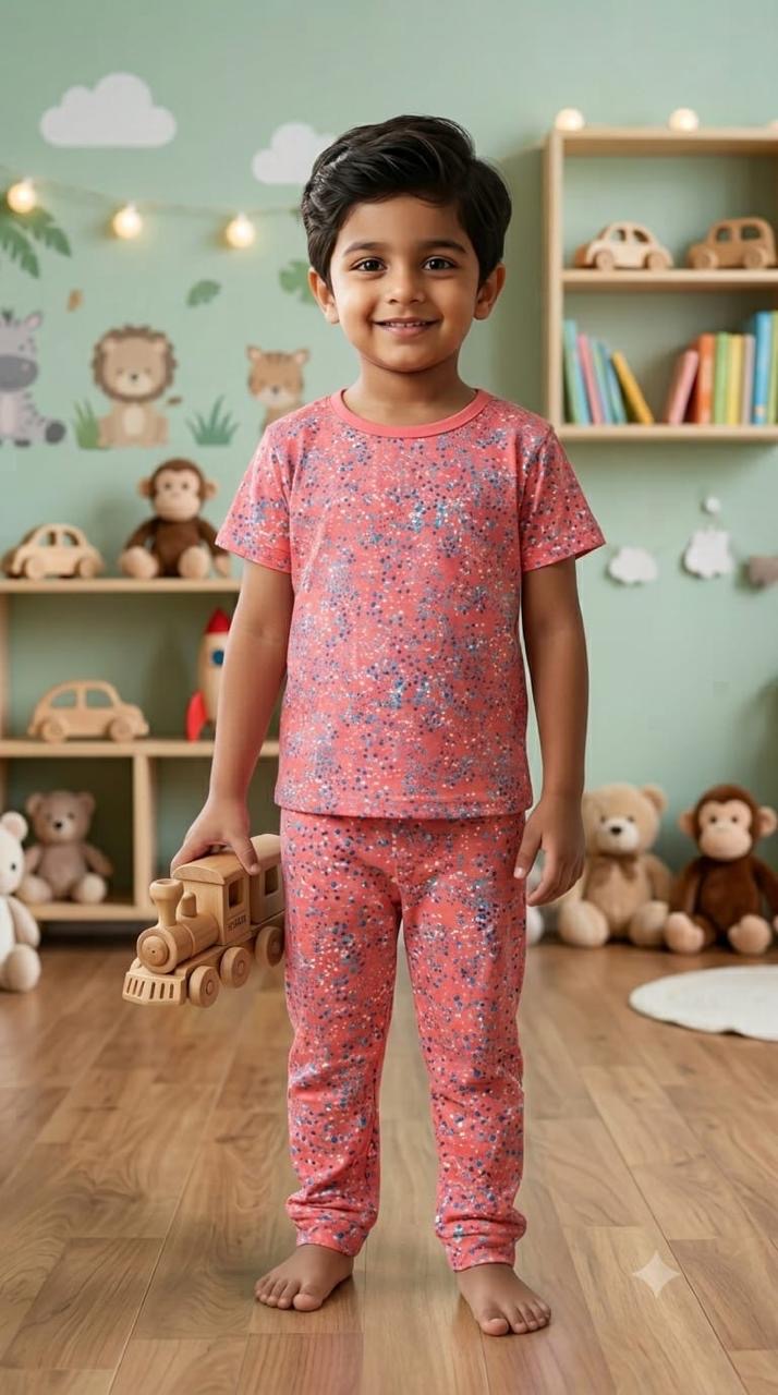 Tiny pink Top & bottom set (6 months-3 years)