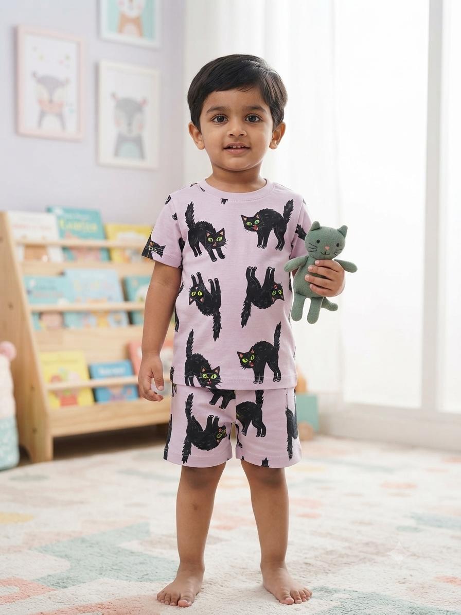 Kitty 2 short set (1-3 years)