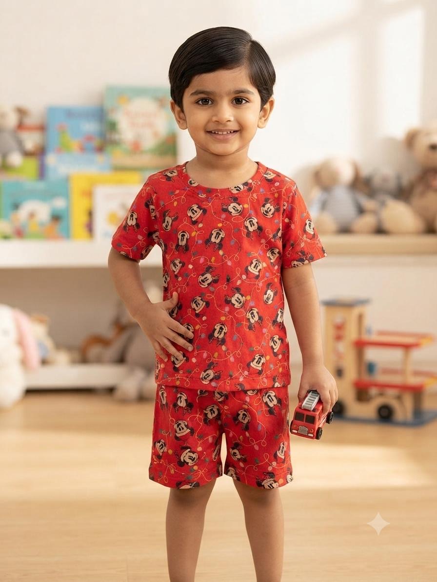 Mickey First Date Premium Short Set (6 months-4 years)