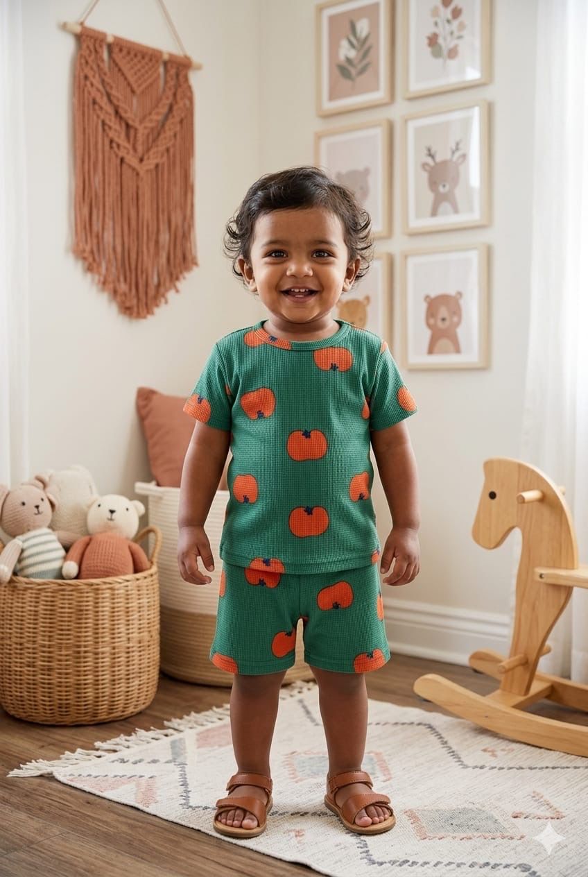 Apple short set (1- 3 years)