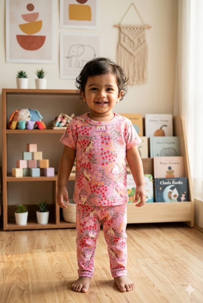 Unicorn Top & bottom set (6 months-3 years)