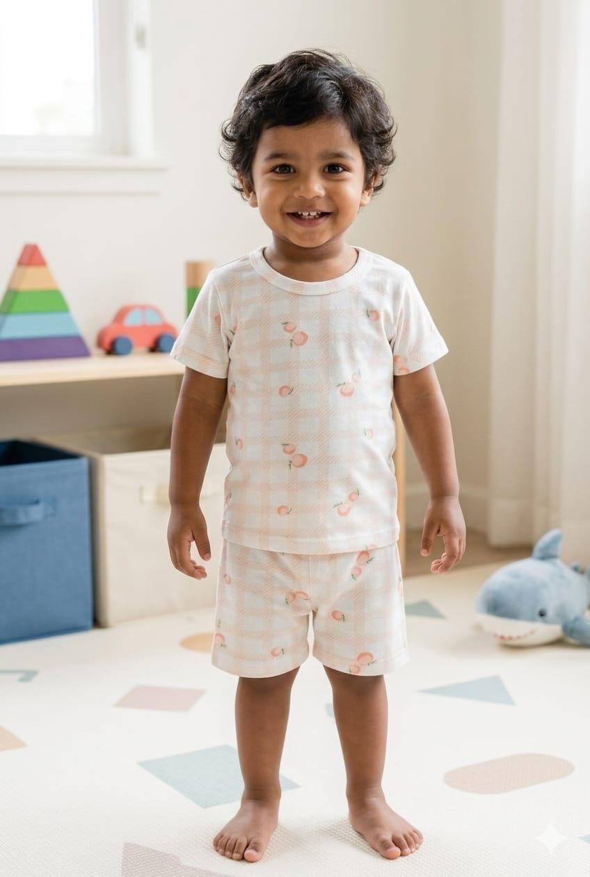 Checks Short set (6-12 months)