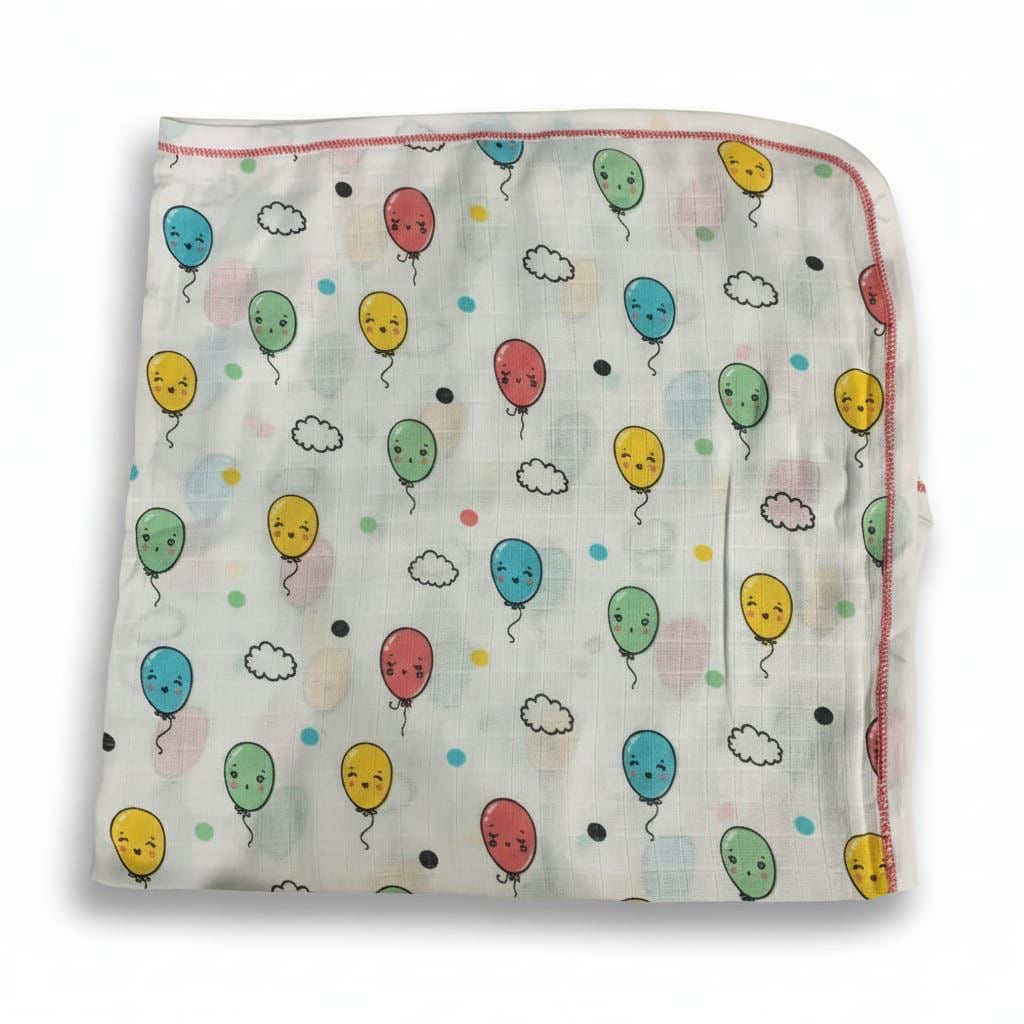 Balloons muslin towel(70*70)