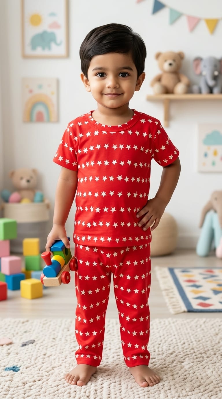 Stars Top & bottom set (6 months-3 years)
