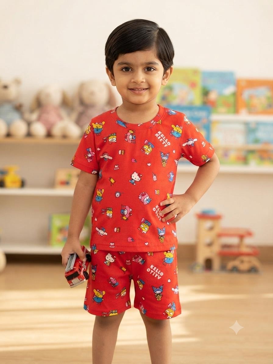 Hello kitty First Date Premium Short Set (2-3 year)