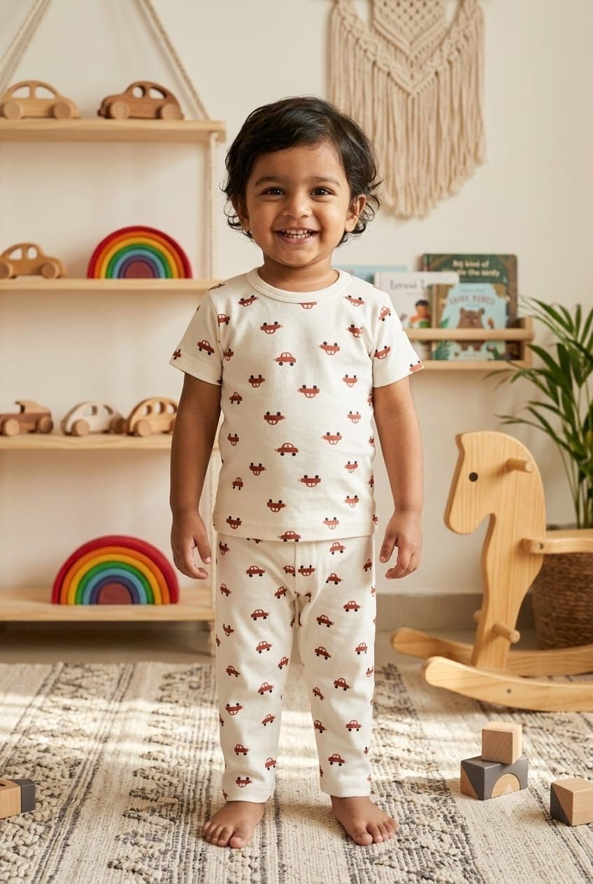 Cars Top & bottom set (6 months-3 years)