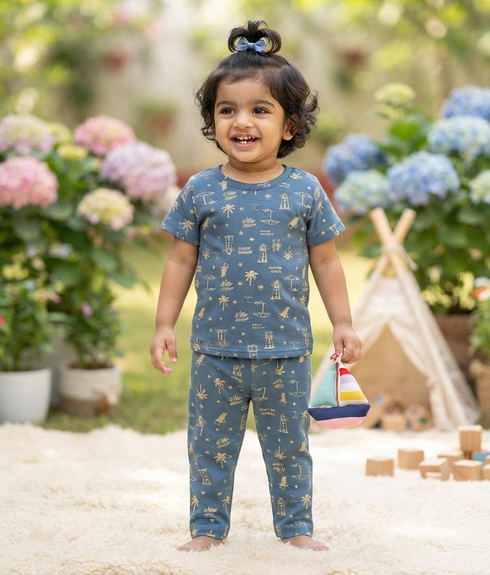 Beach Top & bottom set (6 months-3 years)