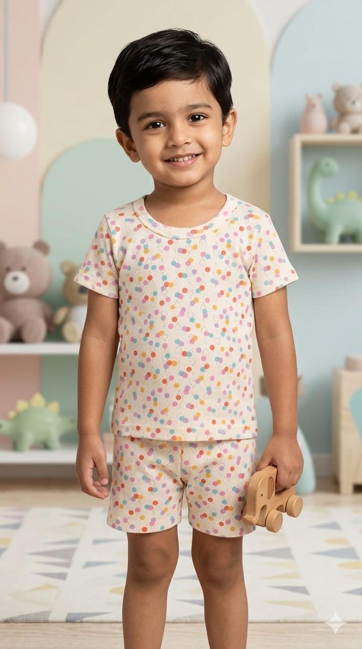 Colourful Short set (6 months- 2 years)