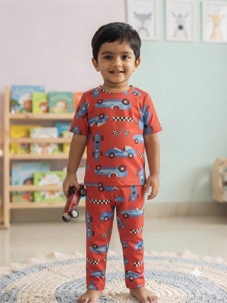 Car Top & bottom set (6 months-3 year)