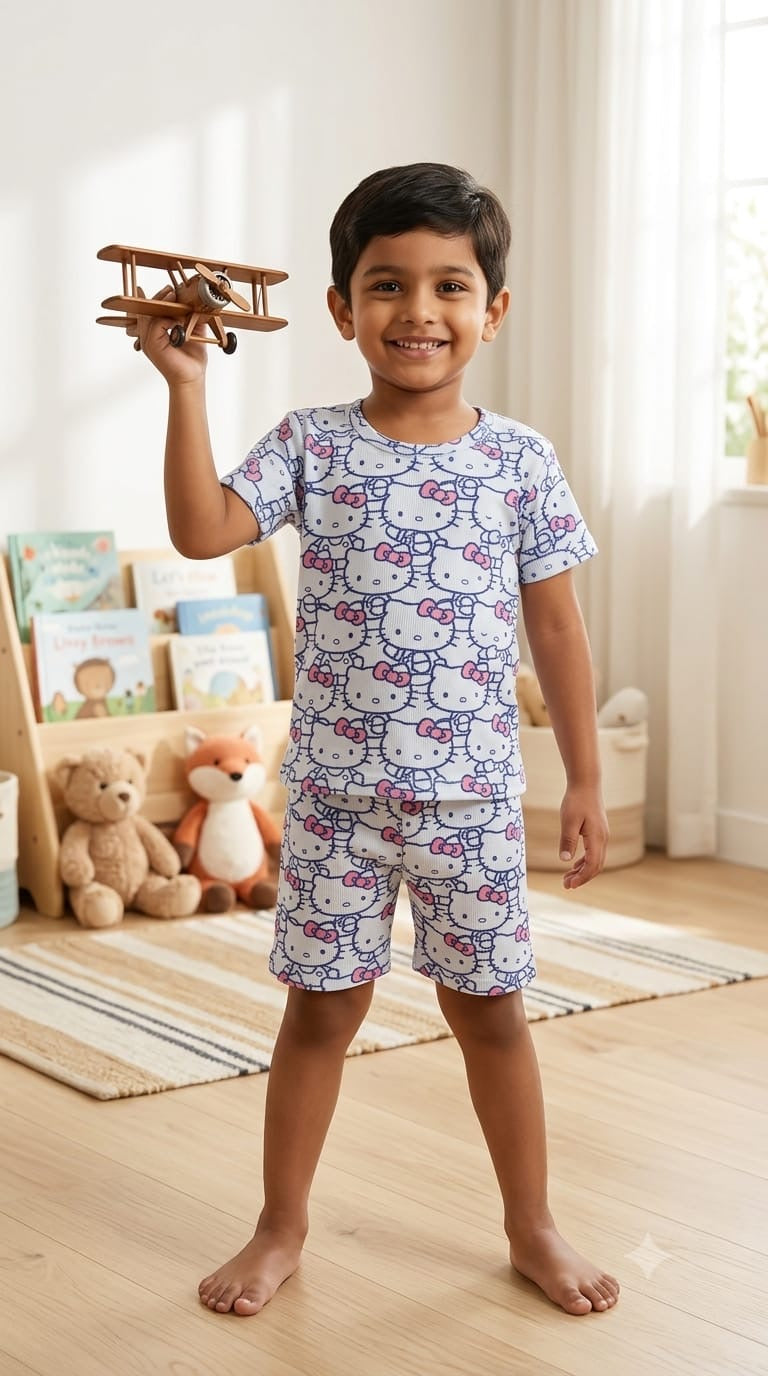 Leaves Short set (1-6 years )Code:SA