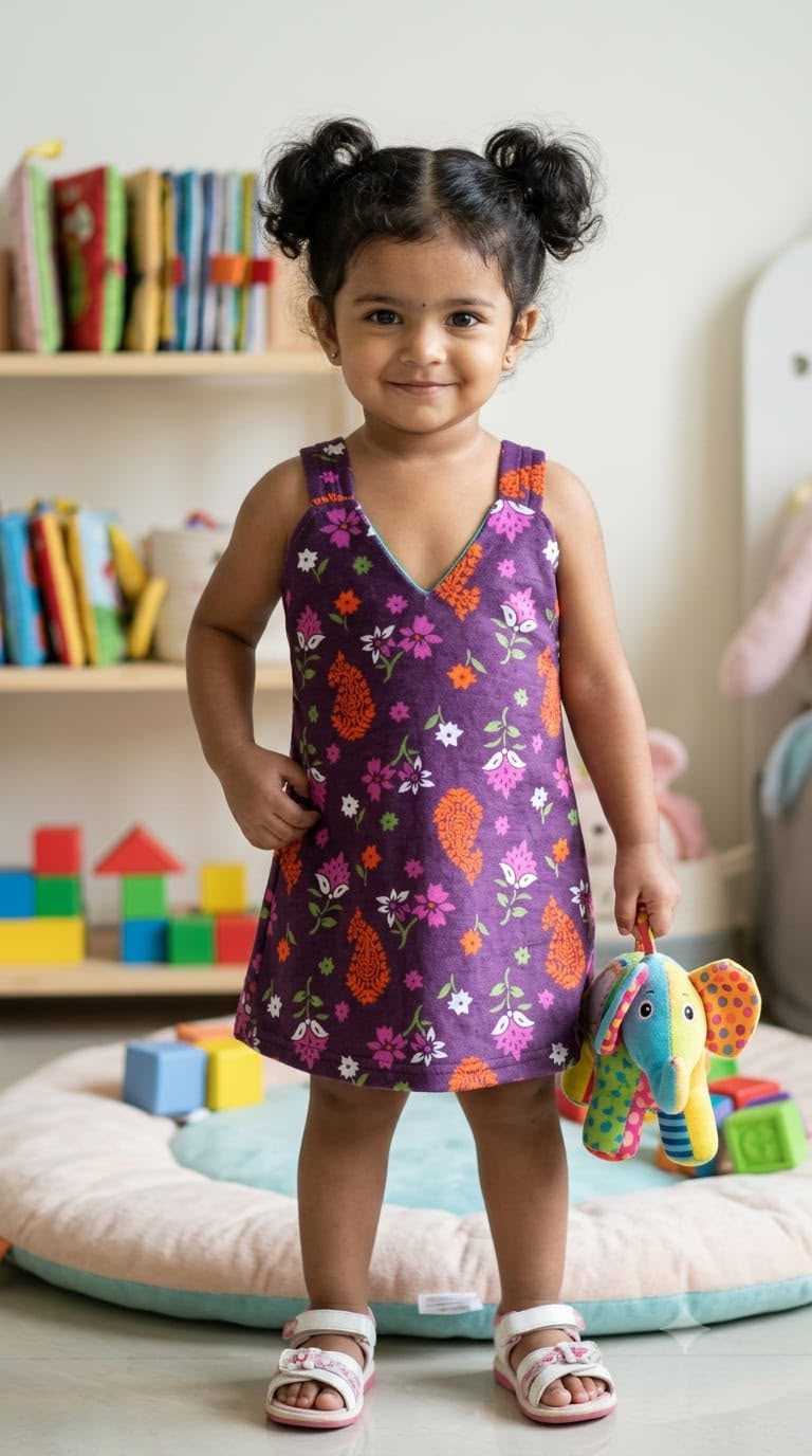 Clearance Sale –Frock Random Design – ₹89 (1-2 year)