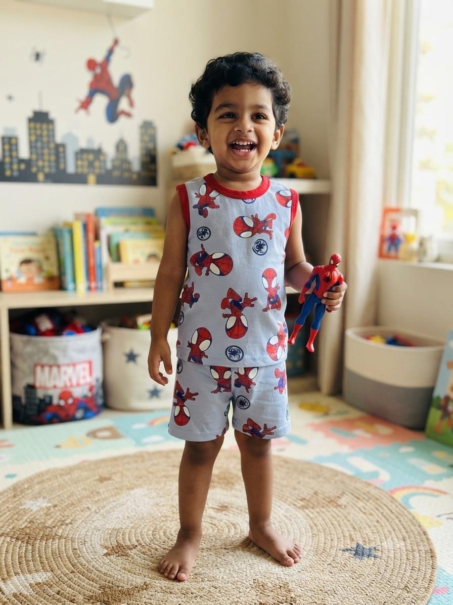Spider man Short set (1-3 years)