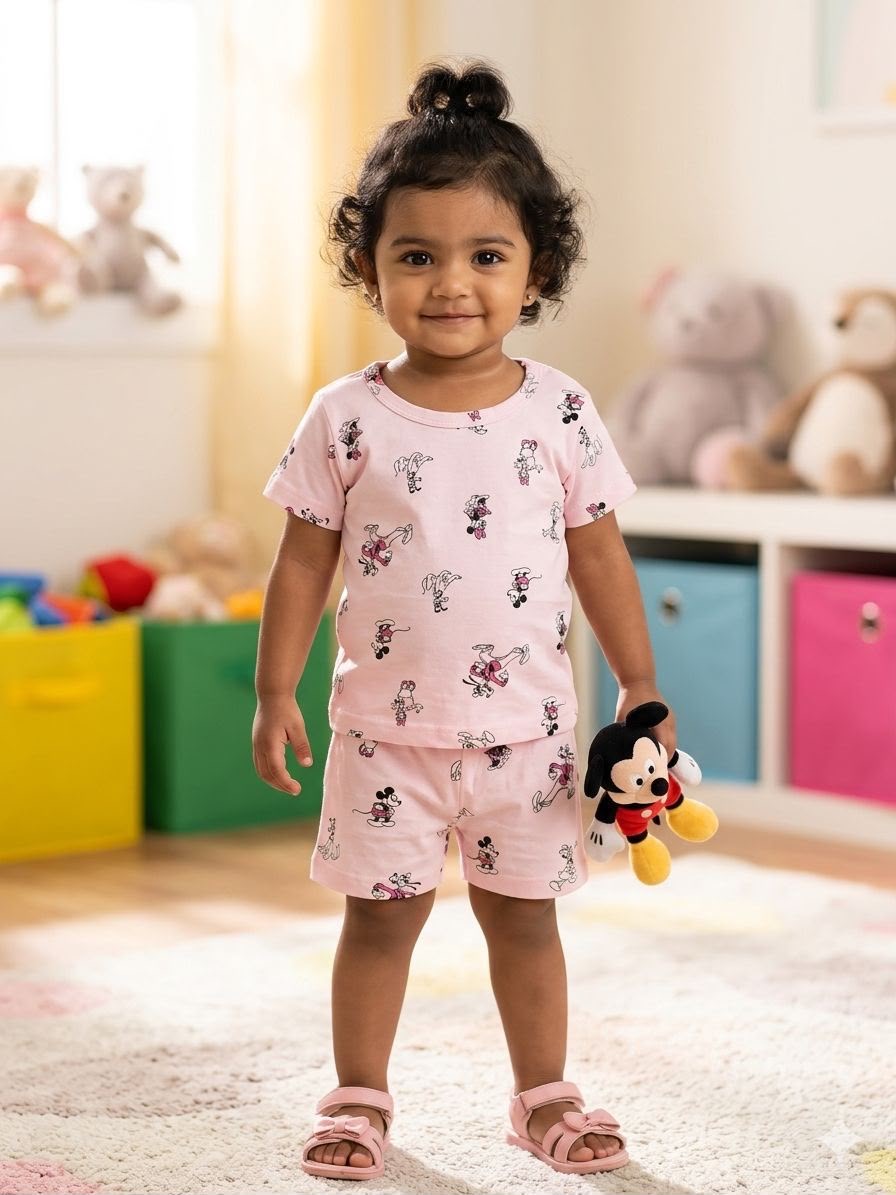Assorted design –Short Set Random Design – ₹99 -(3-5 year)
