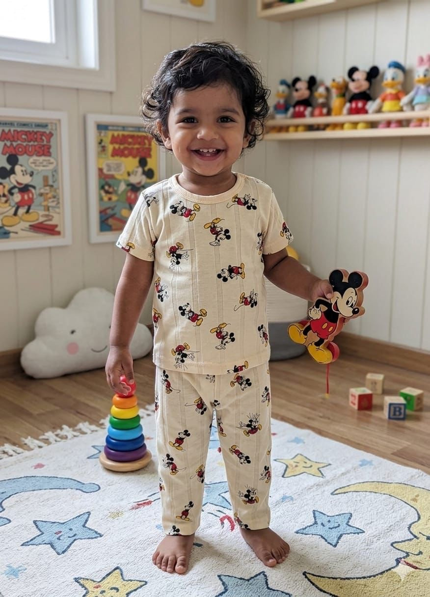 Mickey Top & bottom set (6 months- 3 years)
