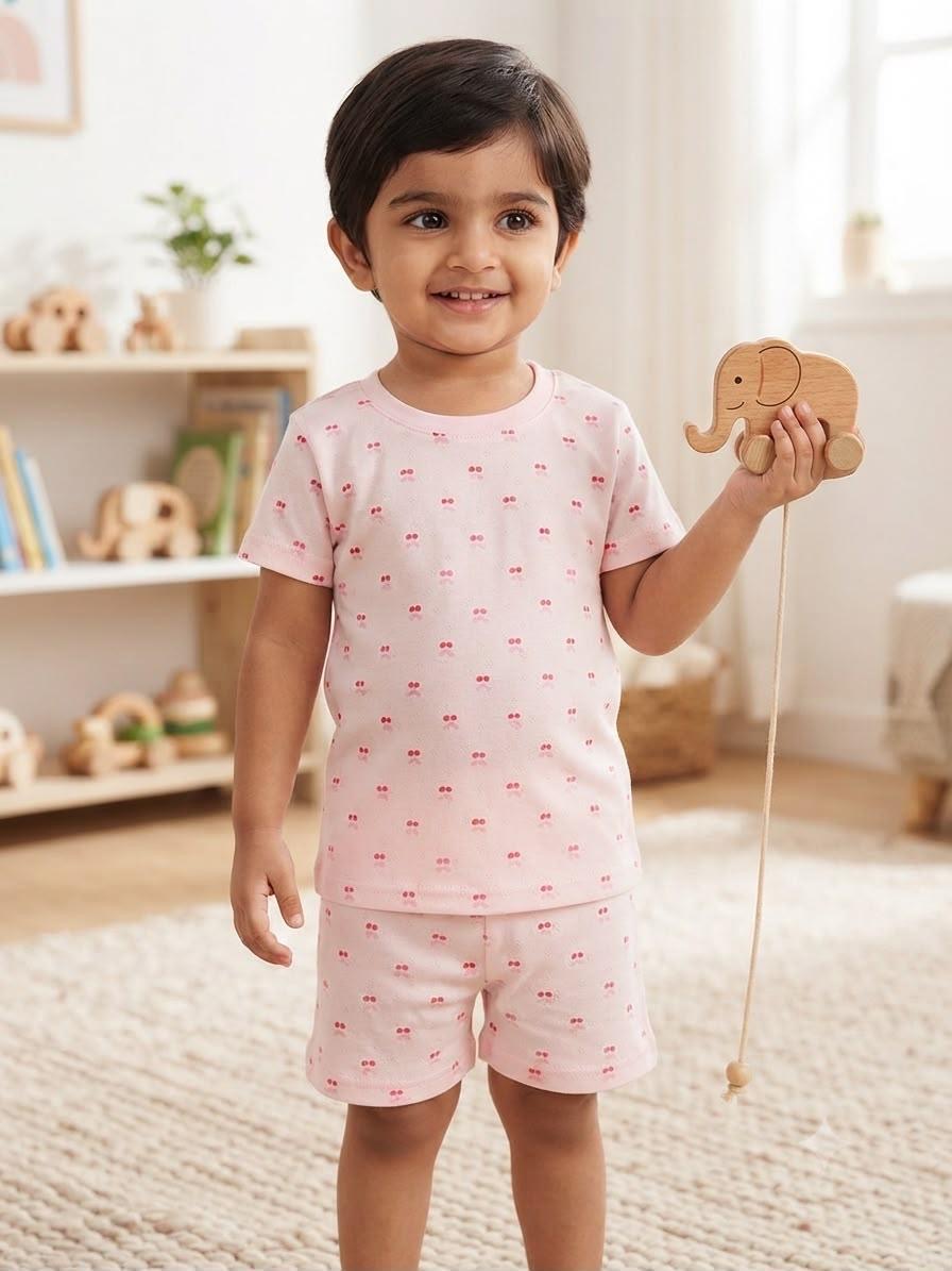 Pink Short set (2-3 year )