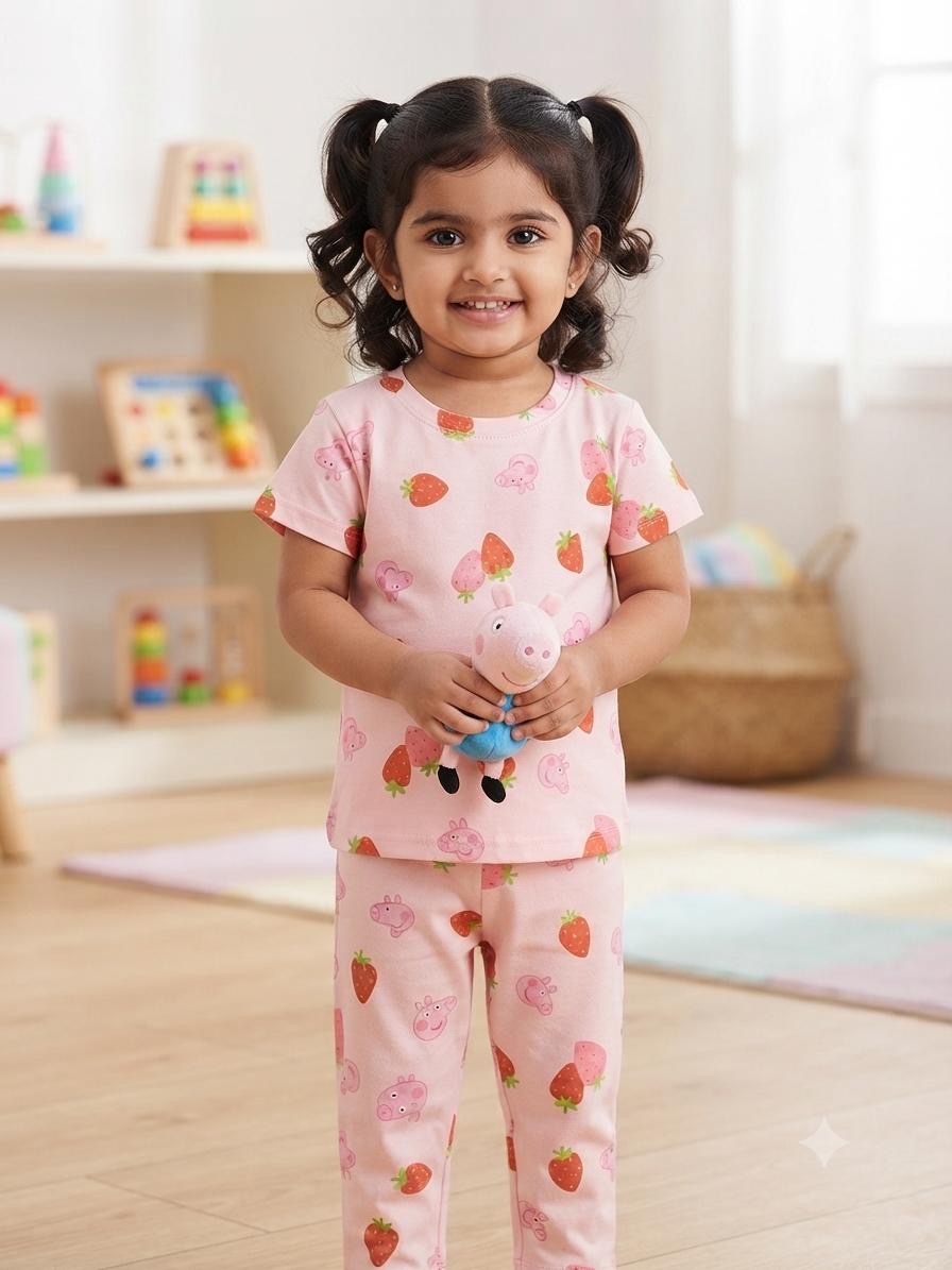 Fruits Top & bottom set (1- 3 years)