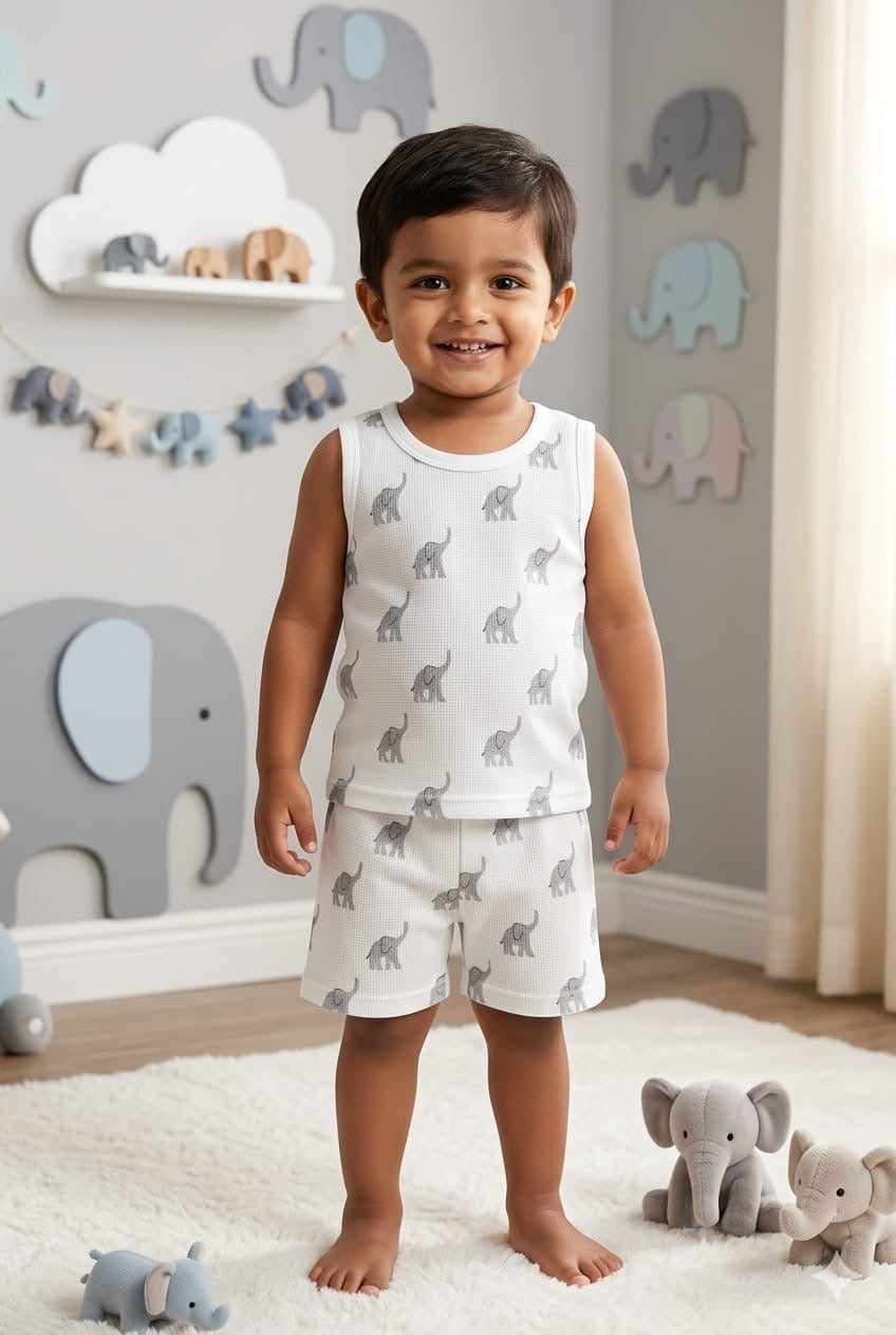Elephant Short set (6 months- 3 years)