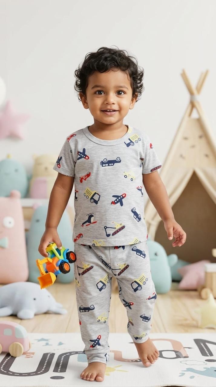 Vehicle Top & bottom set (6 months-3 years)