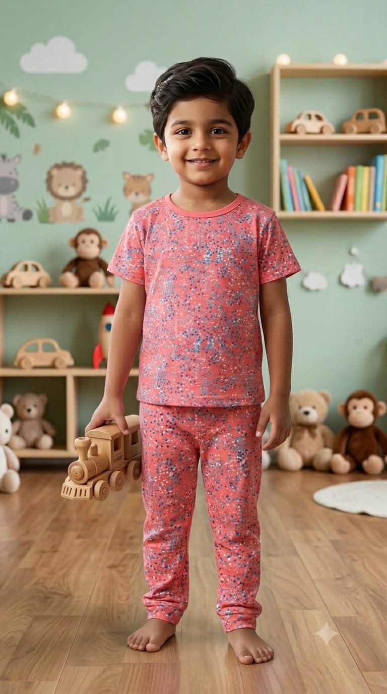 Pink Top & bottom Set (2-5 year)