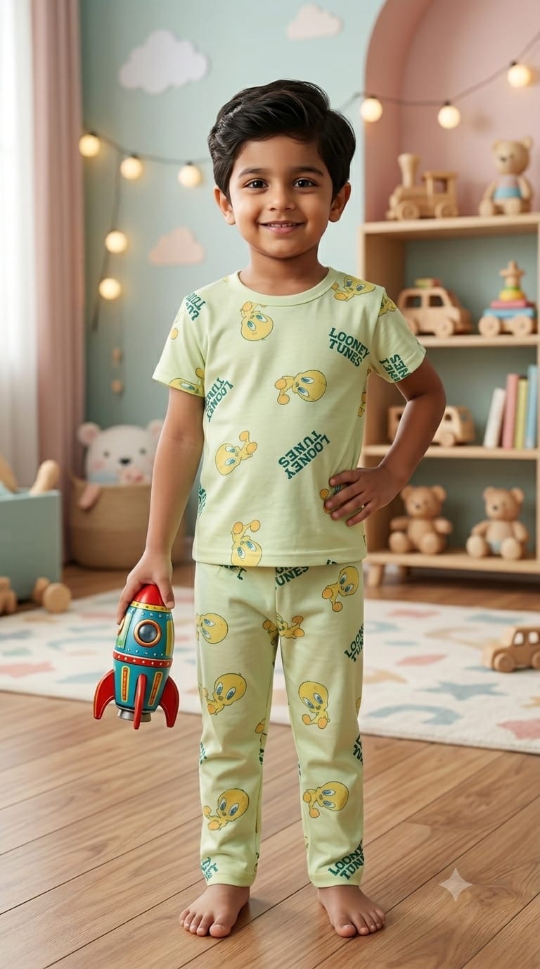 Looney tunes Top & bottom Set (2-5 year)