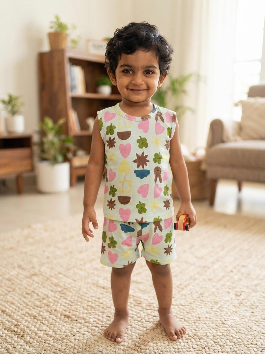 Cute comfy Short set (1-3 years)