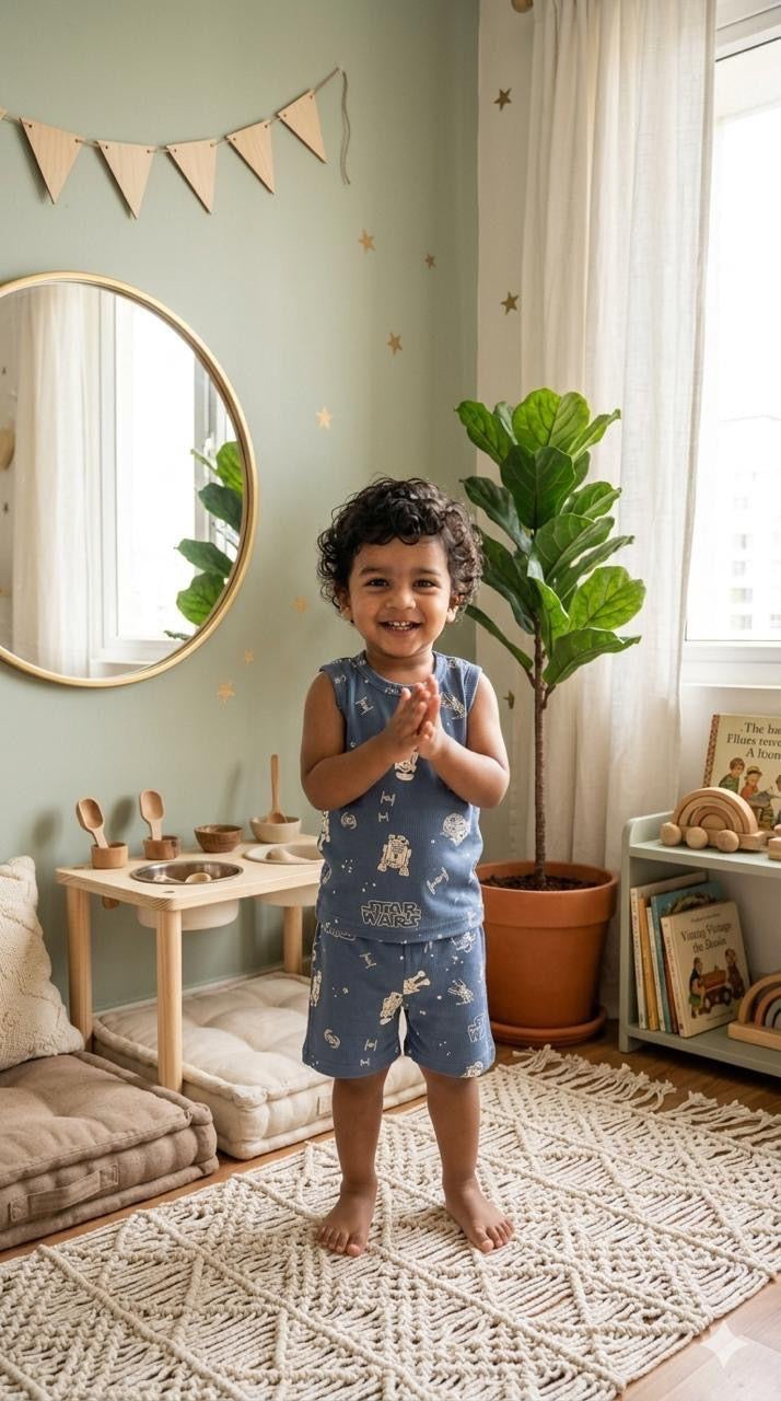 Star wars Sleeveless Short set (3-5 years)