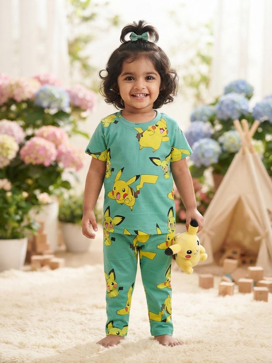 Pokémon Top & bottom set (6 months-3 years)