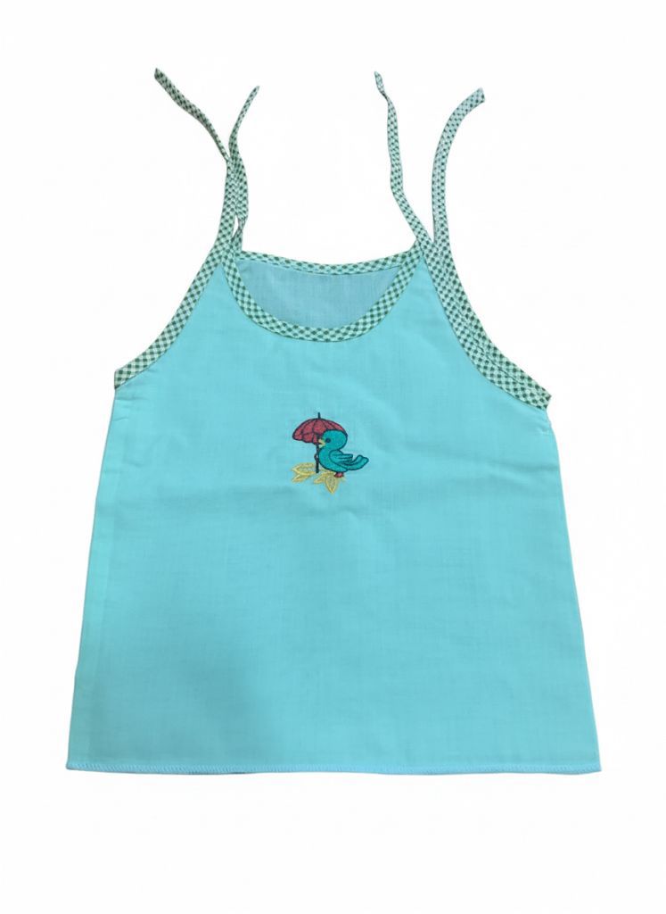 Sky blue ribbon Jabla (3-6 months)
