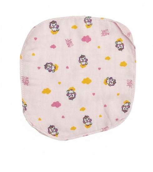 Pink face cloth