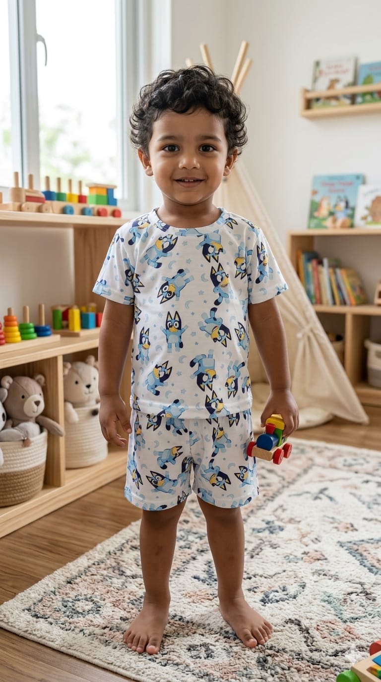 Blue white set (1-3 years)