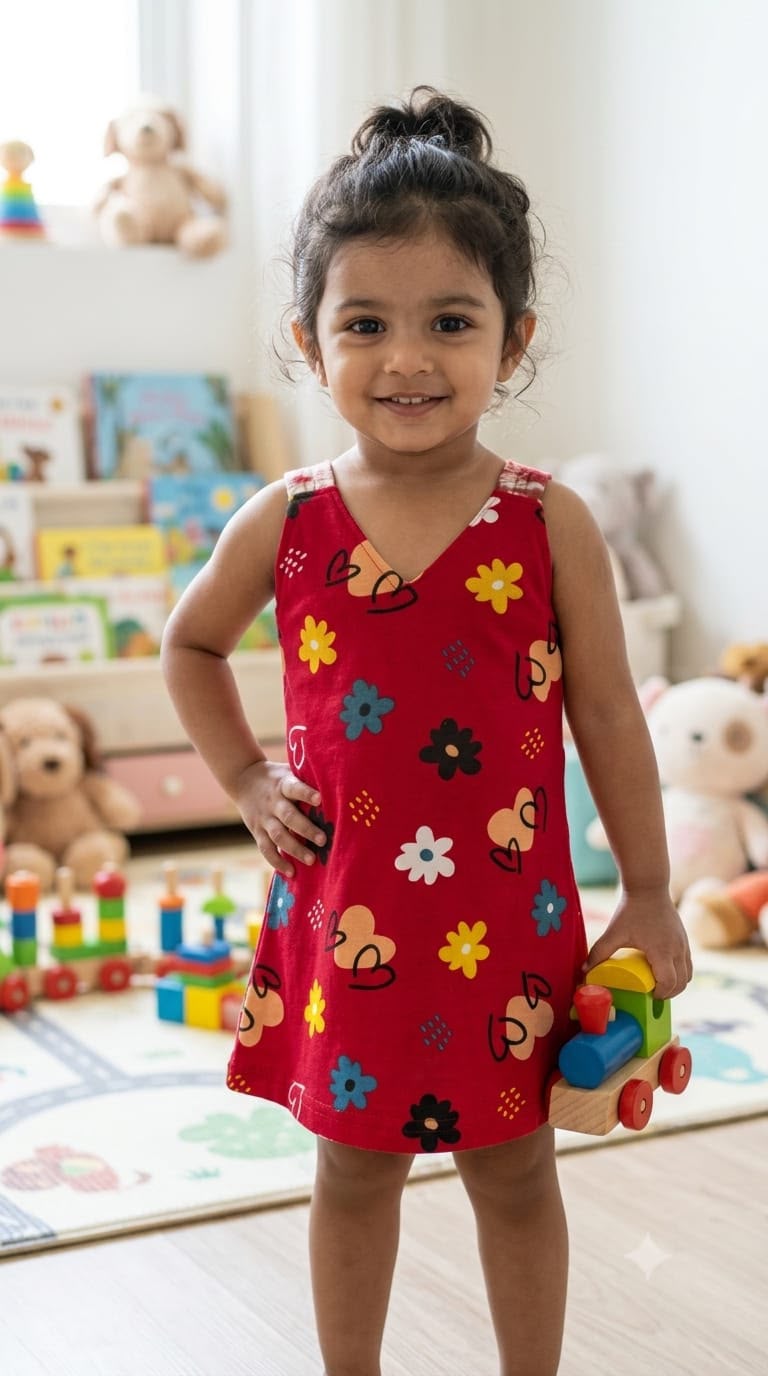 Clearance Sale –Frock Random Design – ₹89 (1-2 year)