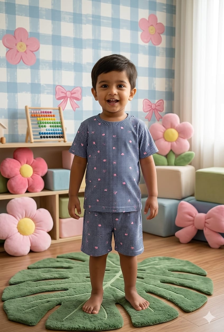 Purple Short set (3-5 years)