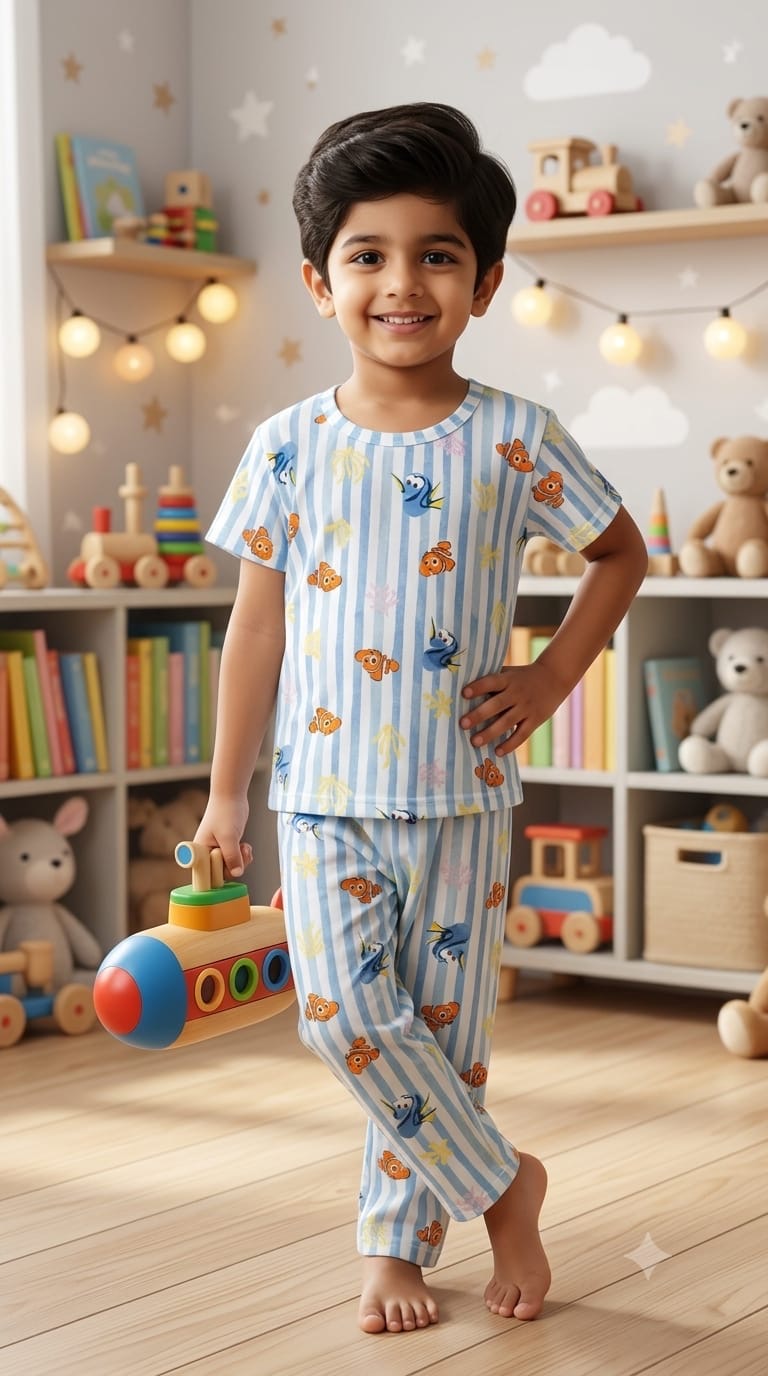 Sea world   Top & bottom Set (2-5 year)