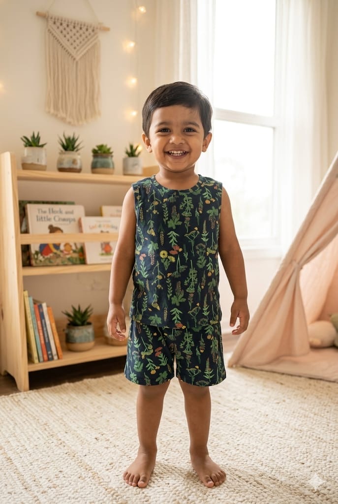 Forest  short set (6 month-4 years) CodeAs