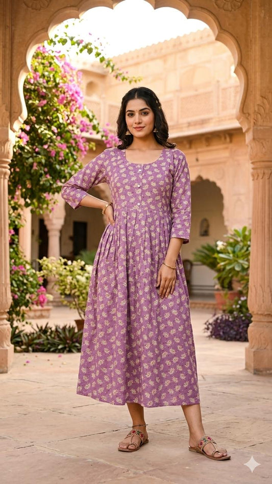Purple 2 maternity wear (XXL)